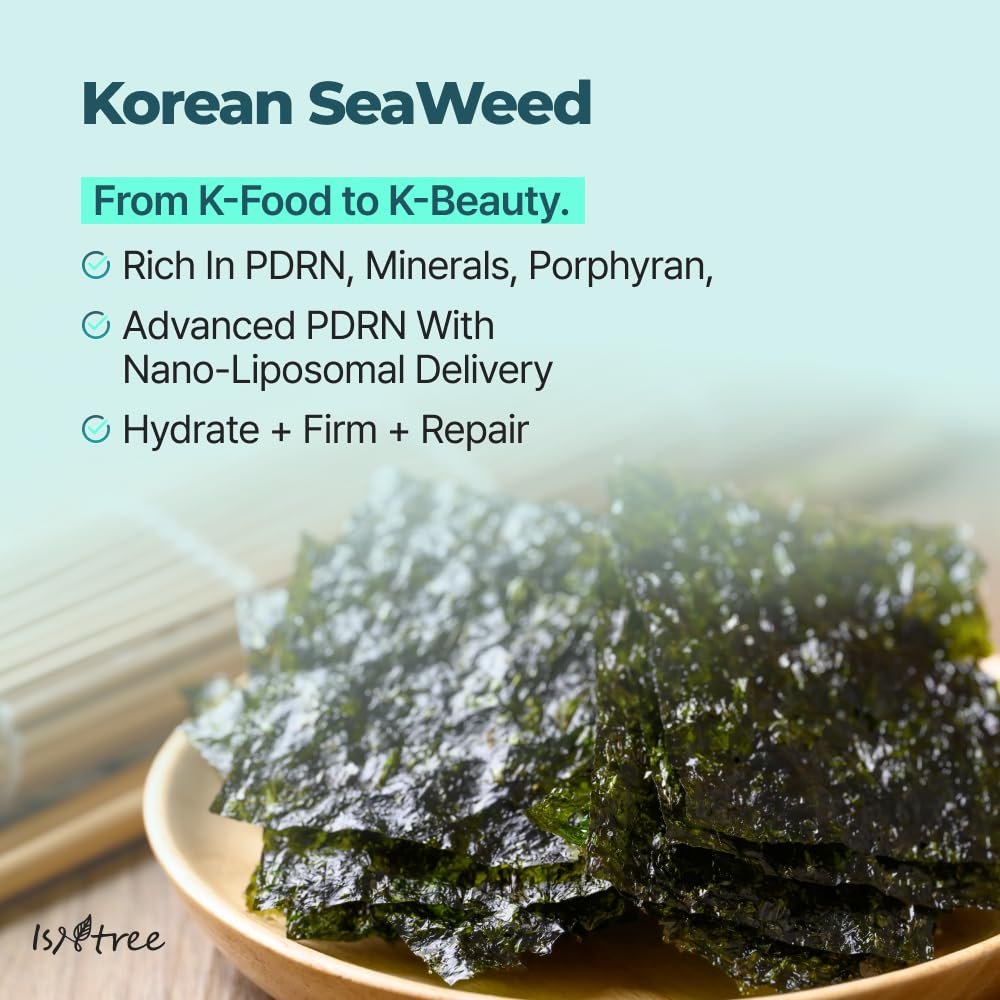 IsNtree Gim PDRN Deep Sleep Mask 80ml - Korean Seaweed Sleeping Mask for Hydration & Skin Bounce - görsel 5