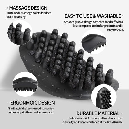 Wave Pomade Twist Sponge Brush & Twist Styler Comb for Black Men – Washable Afro Curl Sponge Racket for Barbers & Daily Use, Ideal for Curly, Coiled, 4C Hair – Includes Hair Pick Comb & Rose Water Spray Set Avelisse