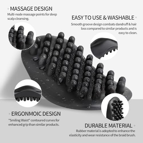 Wave Pomade Twist Sponge Brush & Twist Styler Comb for Black Men – Washable Afro Curl Sponge Racket for Barbers & Daily Use, Ideal for Curly, Coiled, 4C Hair – Includes Hair Pick Comb & Rose Water Spray Set Avelisse