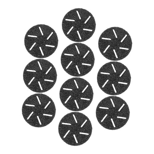 VINTORKY 10-Pack Electric Foot File Replacement Roller Heads – Durable ABS Callus Remover Refills for Smooth Feet - görsel 2