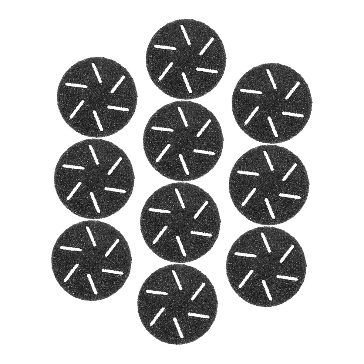 VINTORKY 10-Pack Electric Foot File Replacement Roller Heads – Durable ABS Callus Remover Refills for Smooth Feet - görsel 1