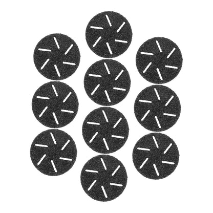 VINTORKY 10-Pack Electric Foot File Replacement Roller Heads – Durable ABS Callus Remover Refills for Smooth Feet