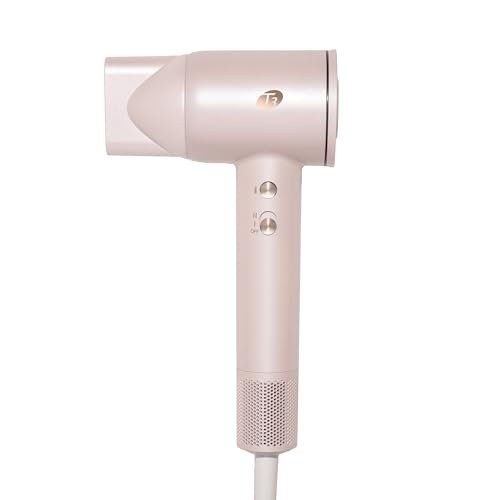 T3 LuxeDry High-Performance Hair Dryer Set with Drying Concentrator, Styling Concentrator & Diffuser Attachments – Fast, Powerful Drying & Styling for All Hair Types (Satin Blush) Avelisse