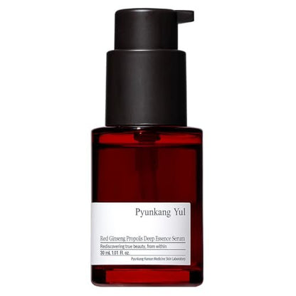 Pyunkang Yul Red Ginseng Propolis Deep Essence Serum – Revitalized & Elastic Skin with Peptides and Ceramide, Korean Skincare (1.01 Fl. oz) Avelisse