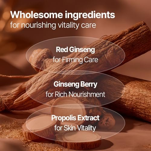 Pyunkang Yul Red Ginseng Propolis Deep Essence Serum – Revitalized & Elastic Skin with Peptides and Ceramide, Korean Skincare (1.01 Fl. oz) Avelisse