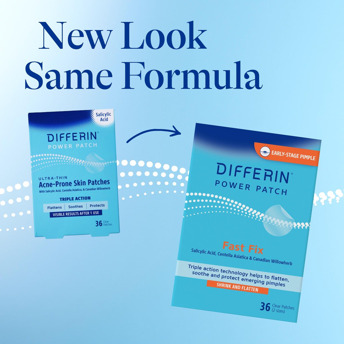 Differin Acne Fighter Pack: Retinoid Gel + Salicylic Acid Pimple Patches for Acne-Prone Skin Avelisse