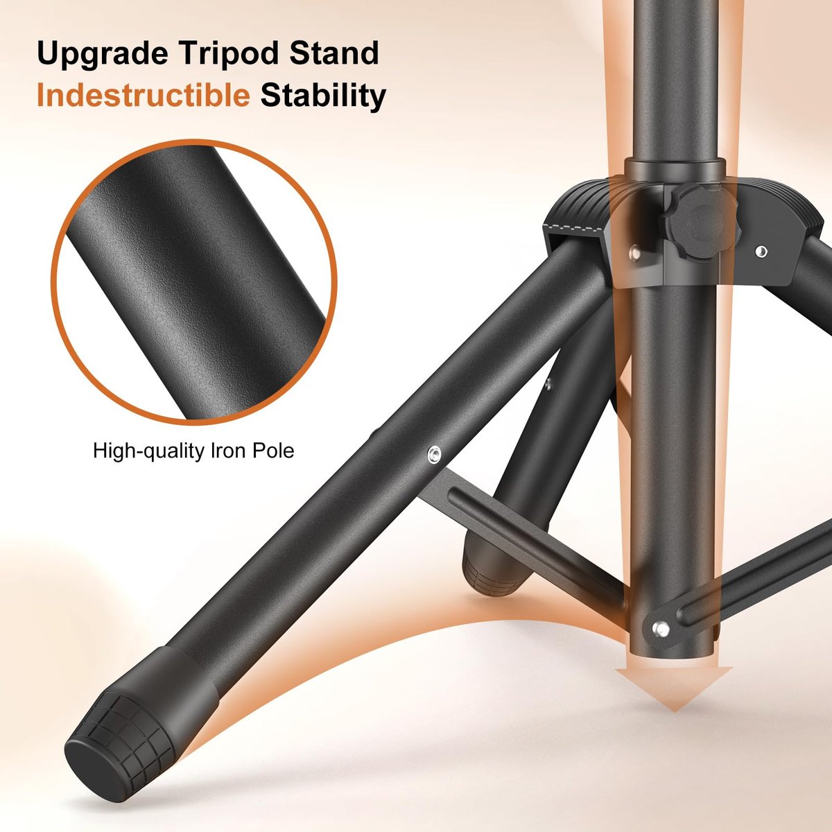 Womnwomn Wig Stand Tripod - 50 Inch Adjustable Mannequin Head Stand for Cosmetology & Hairdressing Training (Head Not Included) Avelisse