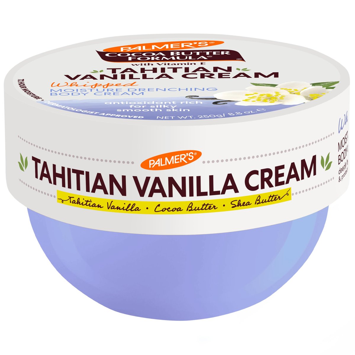 Palmer's Cocoa Butter Formula Body Cream with Tahitian Vanilla, 8.8 oz - 72 Hour Hydration, Shea Butter & Vitamin E, Dermatologist Approved - görsel 1