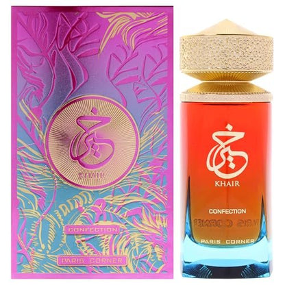 Paris Corner Khair - Confection Eau de Parfum for Unisex - 3.4 oz EDP Spray Avelisse