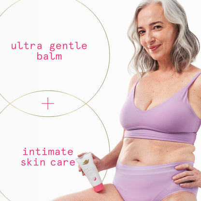 Dove Ultra Gentle Unscented Vulva Balm for Women - Hydrates Dry Intimate Skin, Perfect for Menopause, 3 oz
