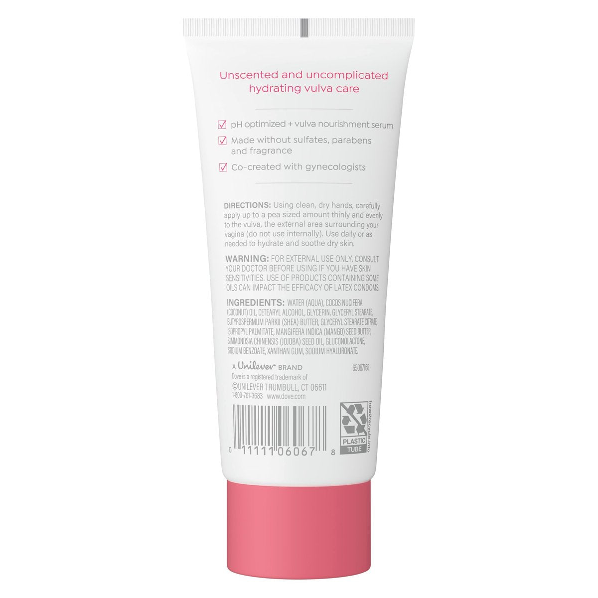 Dove Ultra Gentle Unscented Vulva Balm for Women - Hydrates Dry Intimate Skin, Perfect for Menopause, 3 oz - görsel 3