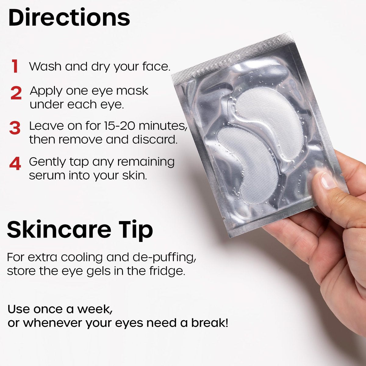The Man Mesh Hydrogel Under Eye Patches for Men – Cooling, Hydrating & Firming Eye Masks for Dark Circles & Puffiness – Anti-Aging Patches with Hyaluronic Acid, Collagen & Vitamin E (6 Pairs) - görsel 13