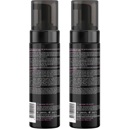 b.tan Ultra Dark Self Tanner Mousse - 1 Hour Express Sunless Tanning Foam, Golden Bronzing Glow for Face & Body, No Fake Tan Smell, 6.7 Fl Oz (Pack of 2) Avelisse