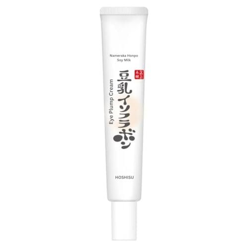 Hoshisu Sana Nameraka Honpo Soy Milk Eye Plump Cream (20 g) – Hydrating Eye Moisturizer – Made in Japan Avelisse