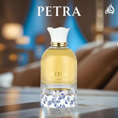 Lattafa Petra Eau de Parfum Spray for Women – 100ml (3.4 Oz) | Tropical, Floral, Fruity & Sweet Fragrance | Long-Lasting Luxury Perfume Avelisse