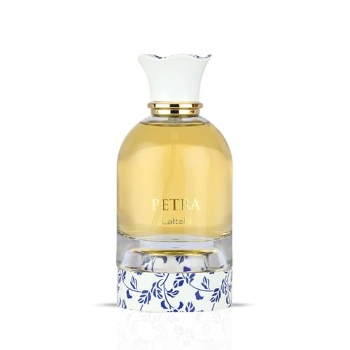 Lattafa Petra Eau de Parfum Spray for Women – 100ml (3.4 Oz) | Tropical, Floral, Fruity & Sweet Fragrance | Long-Lasting Luxury Perfume Avelisse