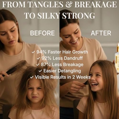 Revatology Kids & Baby Hair Growth Oil – Gentle Pre-Wash Dry/Itchy Scalp Treatment with Coconut, Rosemary, Castor, Amla +25 Botanicals, Ayurvedic, Made in USA, 1 Fl Oz Avelisse