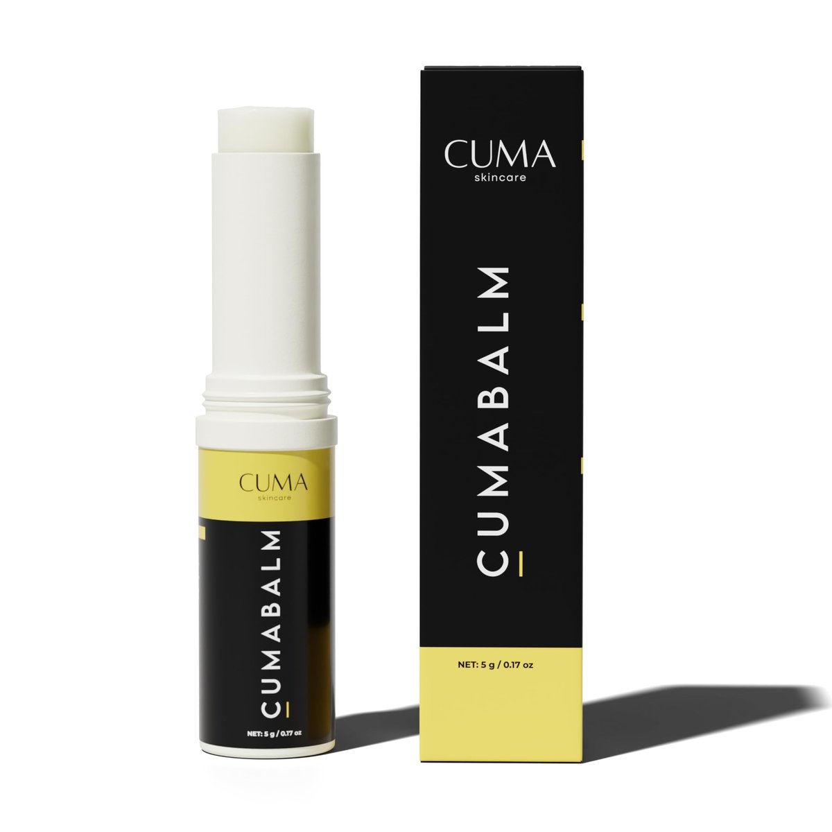 CumaBalm™ Eye Balm with Turmeric and Retinol for Puffy Eyes & Dark Circles – Vegan, 1 Fl Oz Avelisse