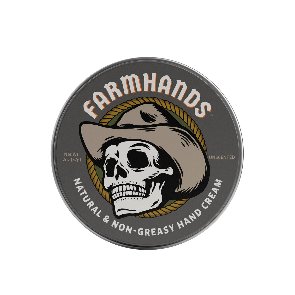 Farmhands Natural Hand Cream for Dry, Cracked Hands - Non-Greasy, Fast-Absorbing, No Added Fragrance, Organic Aloe, 2oz Tin Avelisse