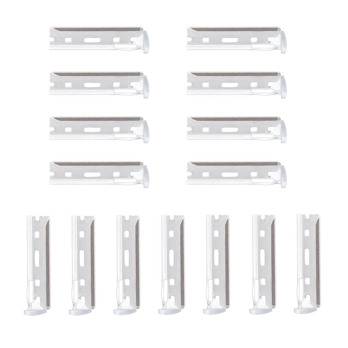 15-Pack Facial Razor Refill Blades – Precision Stainless Steel Replacement Compatible with Tweezerman Razors - görsel 1