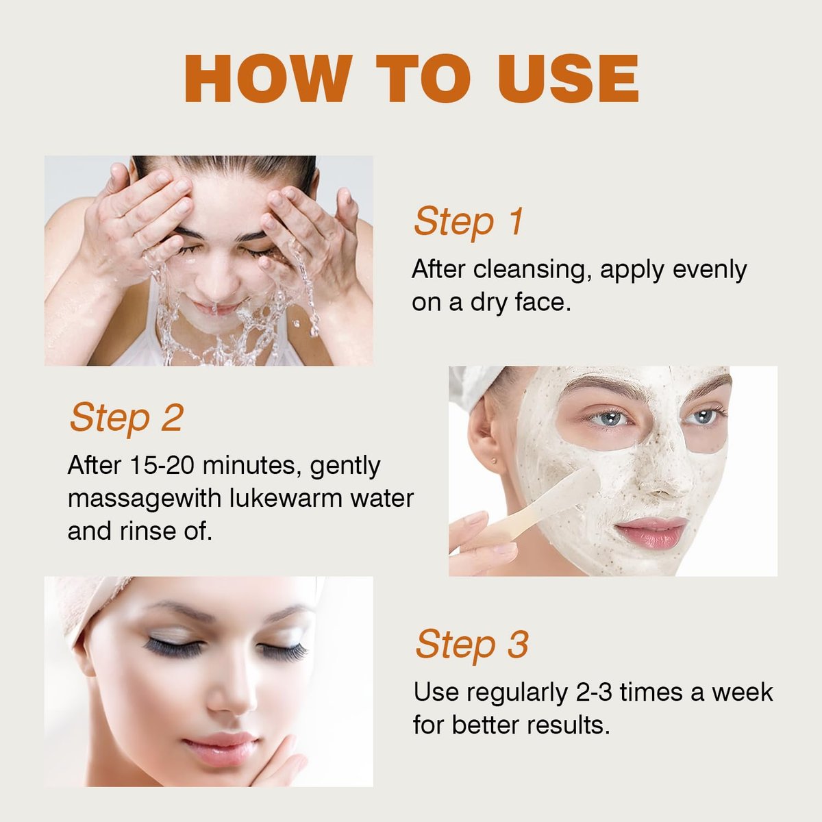 IREV Rice and Honey Glow Mask – Hydrating Clay Mask for Dry Sensitive Skin, 150g Avelisse