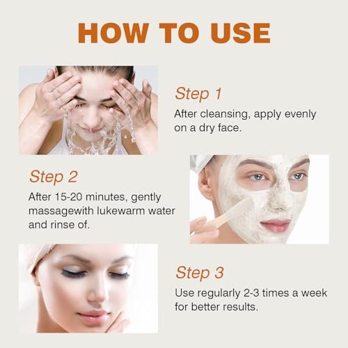 IREV Rice and Honey Glow Mask – Hydrating Clay Mask for Dry Sensitive Skin, 150g Avelisse