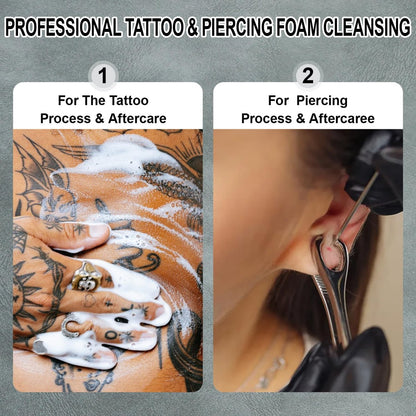 Mummy Tattoo Aftercare Soap Foam – Gentle Cleaning for Tattoos & Piercings