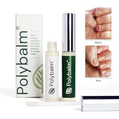 Clinically Proven Nail Repair Balm for Weak, Brittle, Damaged Nails | All Natural, Doctor Developed | Polybalm Avelisse