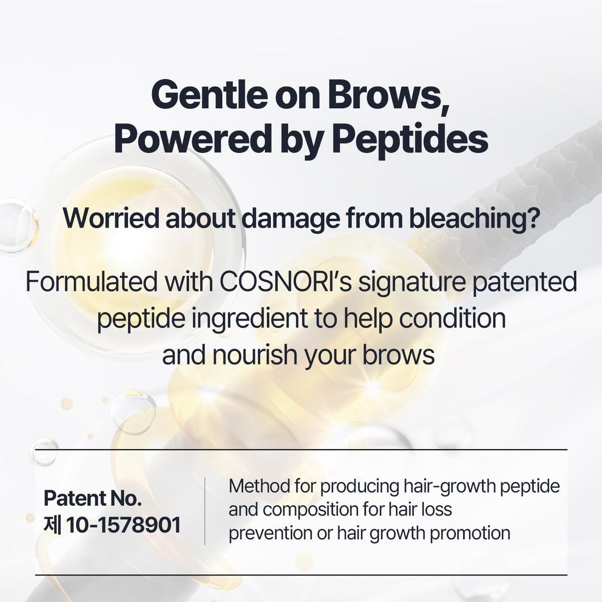 COSNORI Easy Brow Tone Changer – Gentle Lightening Formula for Soft, Natural Look – Brow Bleach Kit, At-Home Application, Quick Results in 2–3 Minutes, 5 Applications - görsel 15