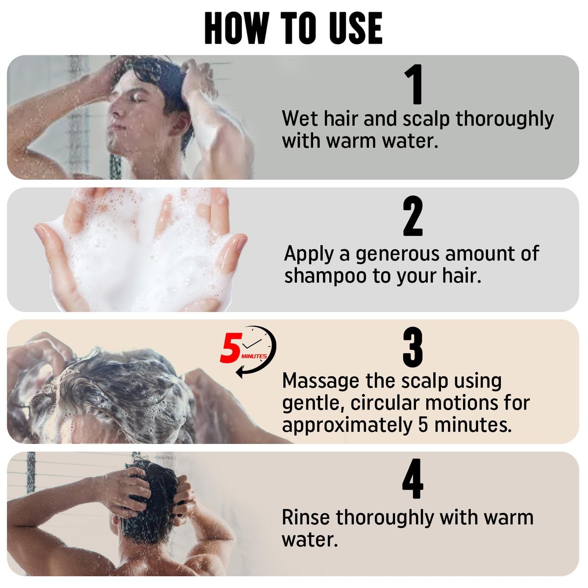 2Pcs Root Activator Shampoo – Hair Growth Shampoo for Men and Women – Natural Formula for Hair Loss and Thinning Hair (3.38 Fl Oz, Pack of 2) Avelisse