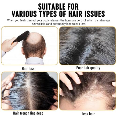2Pcs Root Activator Shampoo – Hair Growth Shampoo for Men and Women – Natural Formula for Hair Loss and Thinning Hair (3.38 Fl Oz, Pack of 2) Avelisse