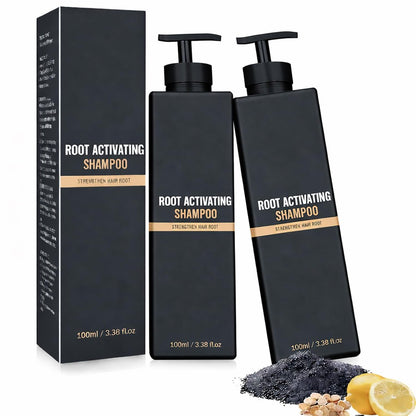 2Pcs Root Activator Shampoo – Hair Growth Shampoo for Men and Women – Natural Formula for Hair Loss and Thinning Hair (3.38 Fl Oz, Pack of 2) Avelisse