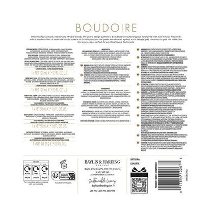 Baylis & Harding Boudoire Tropical Paradise Luxury Pamper Present Gift Set - Vegan Friendly