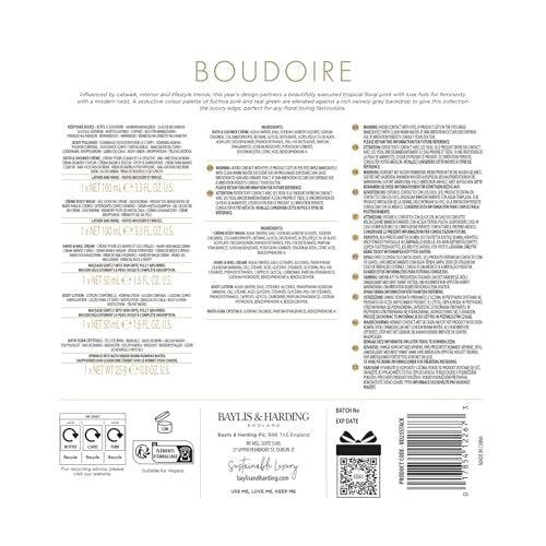 Baylis & Harding Boudoire Tropical Paradise Luxury Pamper Present Gift Set - Vegan Friendly - görsel 14