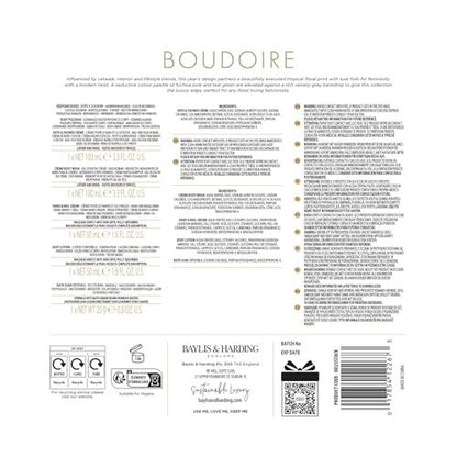 Baylis & Harding Boudoire Tropical Paradise Luxury Pamper Present Gift Set - Vegan Friendly