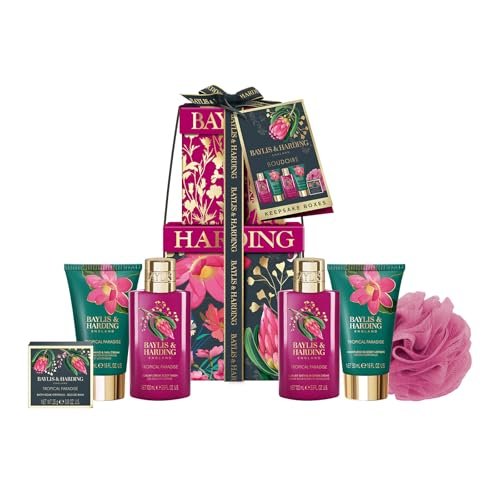 Baylis & Harding Boudoire Tropical Paradise Luxury Pamper Present Gift Set - Vegan Friendly - görsel 2