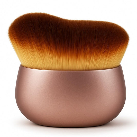 GOERTI Self Tanner Brush – Extra Large Kabuki Applicator for Streak-Free Sunless Tanning on Legs, Arms, Back, Chest, Face & Feet