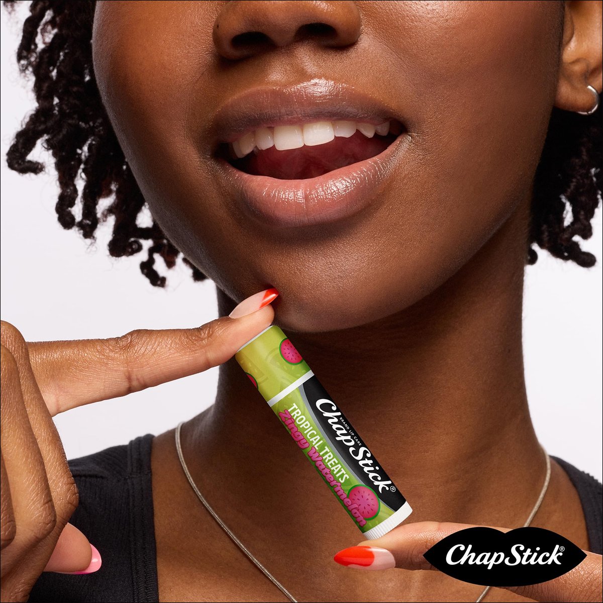 ChapStick Lip Care, Tropical Treats Collection (6 Sticks) – Electric Tangerine, Fizzy Grape & Zingy Watermelon Lip Balm, 0.15 Oz Each Avelisse