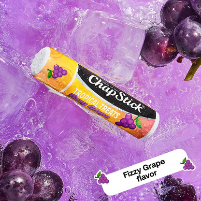 ChapStick Lip Care, Tropical Treats Collection (6 Sticks) – Electric Tangerine, Fizzy Grape & Zingy Watermelon Lip Balm, 0.15 Oz Each Avelisse