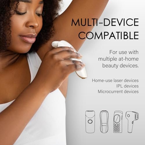 Cooling Gel for Hair Removal Devices – 300g Soothing Conductive Gel with Aloe Vera & Centella Asiatica for Face, Body, Legs, Arms, Underarms – Men & Women - görsel 8