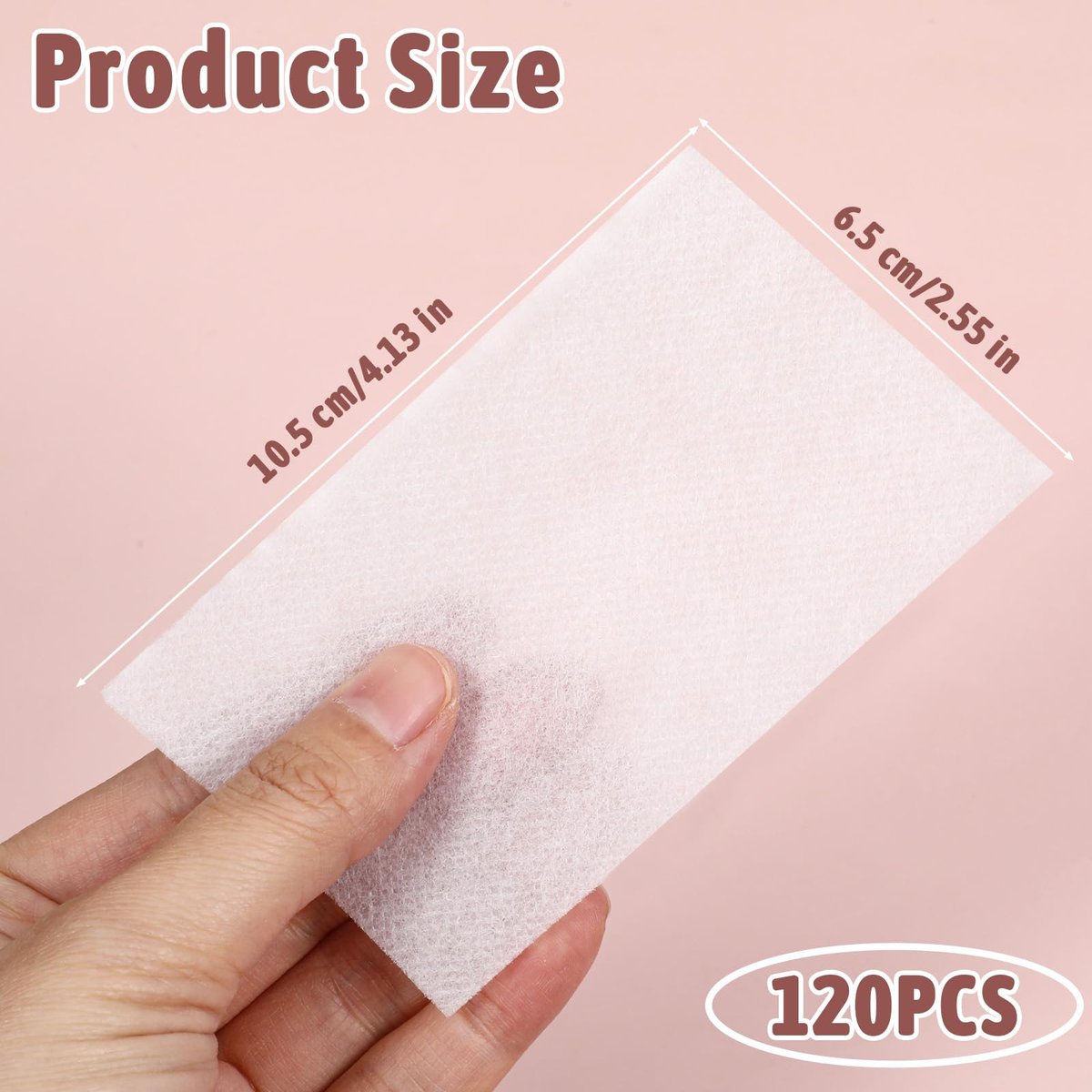 120 Pcs End Papers for Hair Perm - Disposable Salon Perm Paper, High Temperature Resistant Curling Papers for Cold & Hot Perms - görsel 3
