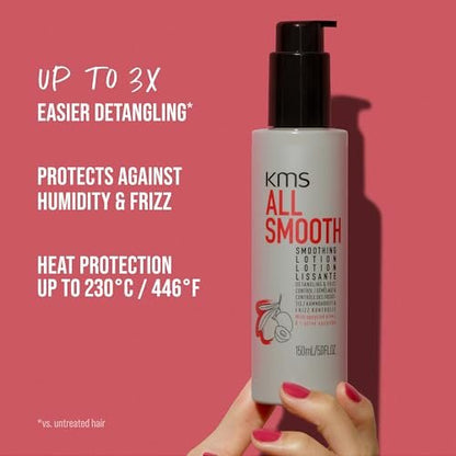 KMS AllSmooth Smoothing Lotion – Lightweight Leave-In for Fine to Thick Hair, 150ml Avelisse