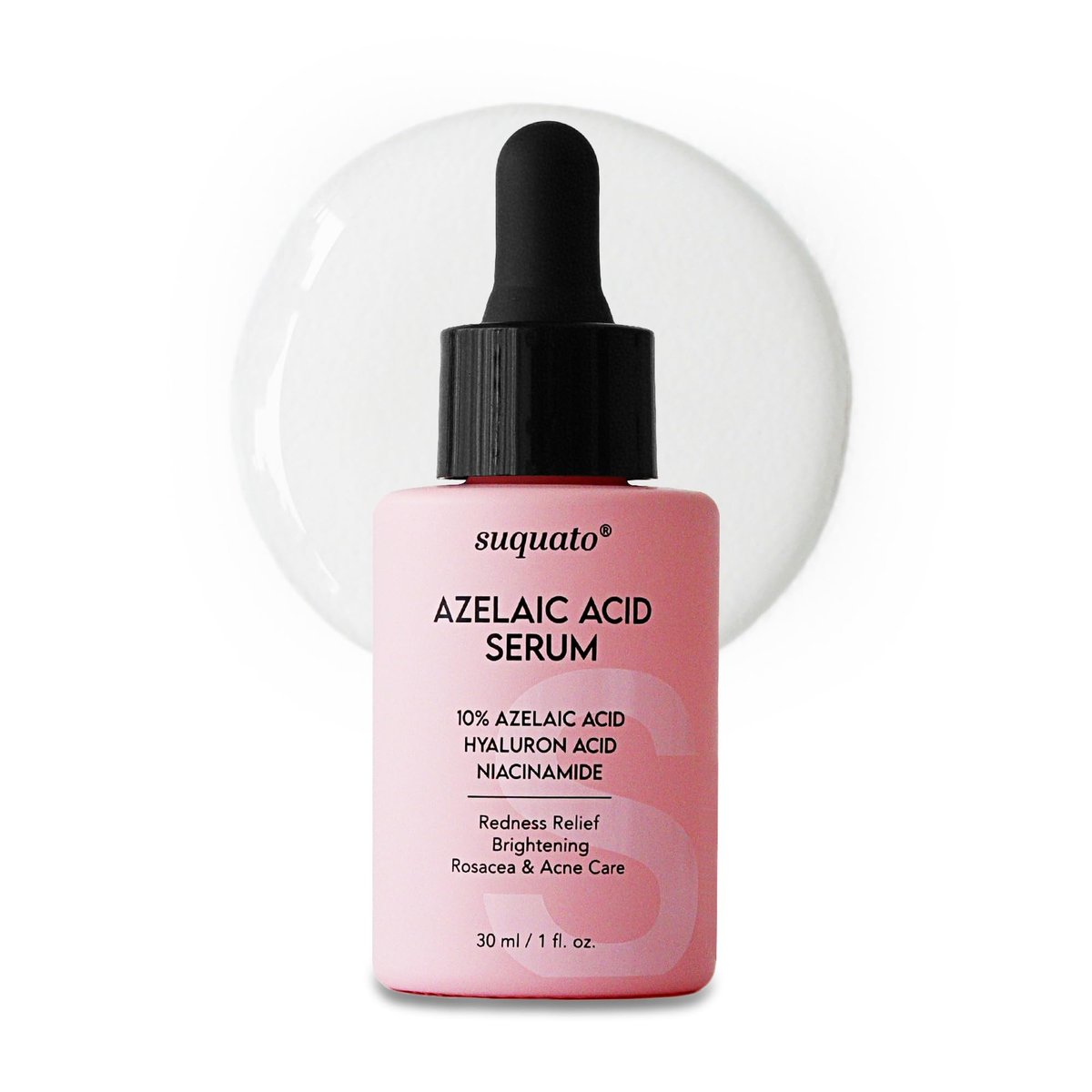 suquato Azelaic Acid Serum - 1 Fl Oz, Face Serum for Acne, Hyperpigmentation & Redness - görsel 1