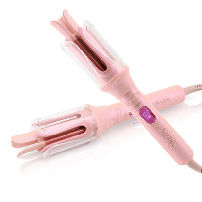 AraSyleon Automatic Curling Iron for Kids & Beginners – Safe Rotation, 12 Temp Settings (210-410°F), Ceramic Negative Ion Hair Curler Avelisse