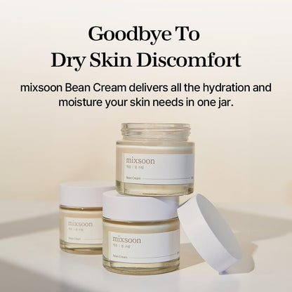 mixsoon Bean Glass Skin Duo: Fermented Bean Essence & Cream for Korean Glass Skin (100ml Total) Avelisse