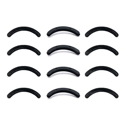 i-Laesh Eyelash Curler Refills - Premium Silicone Pads for Shiseido, Tweezerman & Universal Fit Curlers - 24PC, Ultra-Soft & Pinch-Free Curl