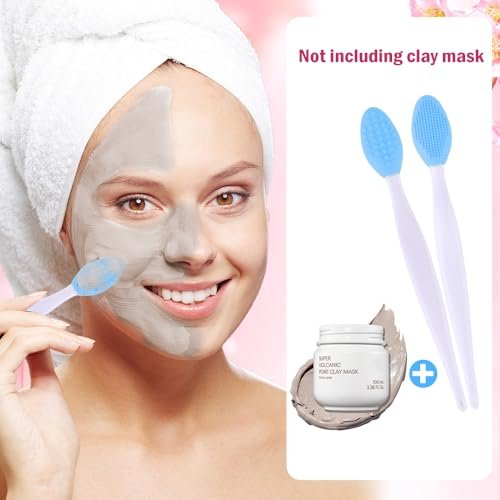 12-Piece Silicone Pore Scrub Brush Set – Face Cleansing & Lip Exfoliator for Blackhead Removal - görsel 10