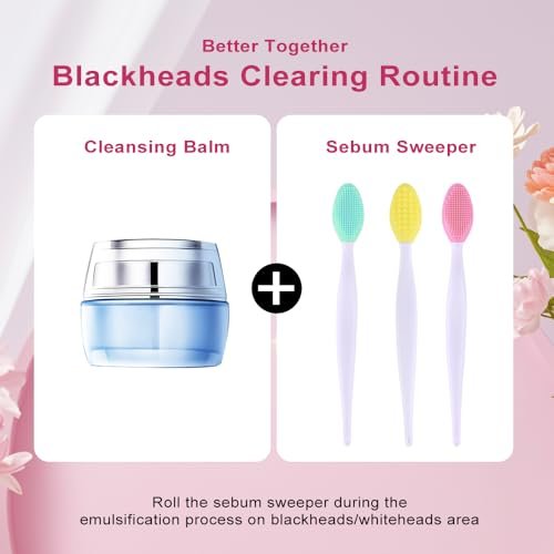 12-Piece Silicone Pore Scrub Brush Set – Face Cleansing & Lip Exfoliator for Blackhead Removal - görsel 6