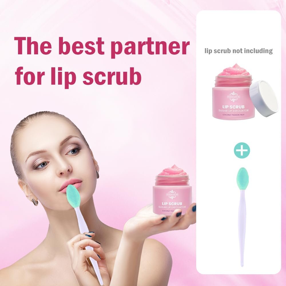 12-Piece Silicone Pore Scrub Brush Set – Face Cleansing & Lip Exfoliator for Blackhead Removal - görsel 7
