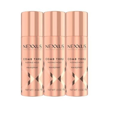 Nexxus Comb Thru Finishing Mist Hair Spray - Lightweight Volume Spray, 1.5 oz (Pack of 3) Avelisse